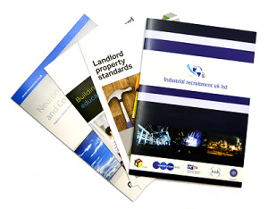 Sample of A4 printed brochures